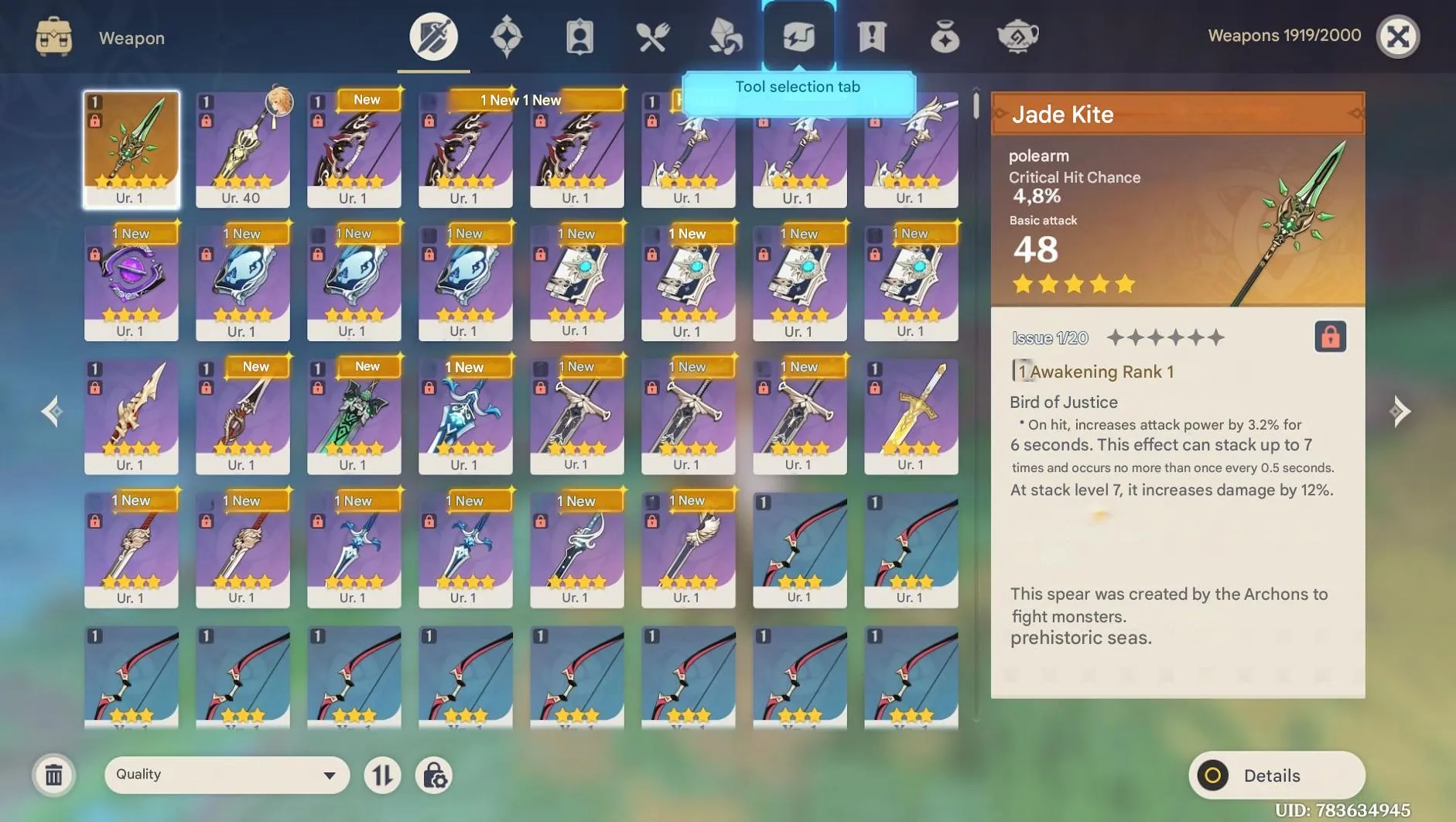 GI1361 Durin C4, Mona, Diluc, Mizuki, Strong Weapons, High Resources